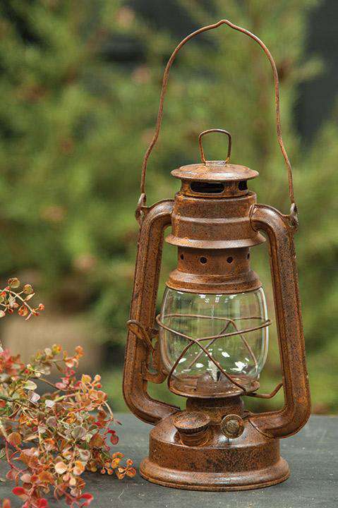 Rustic Tin Lantern Lanterns/Lids CWI+ 