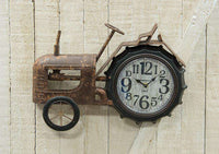 Thumbnail for Rustic Tractor Clock Farmhouse Decor CWI+ 