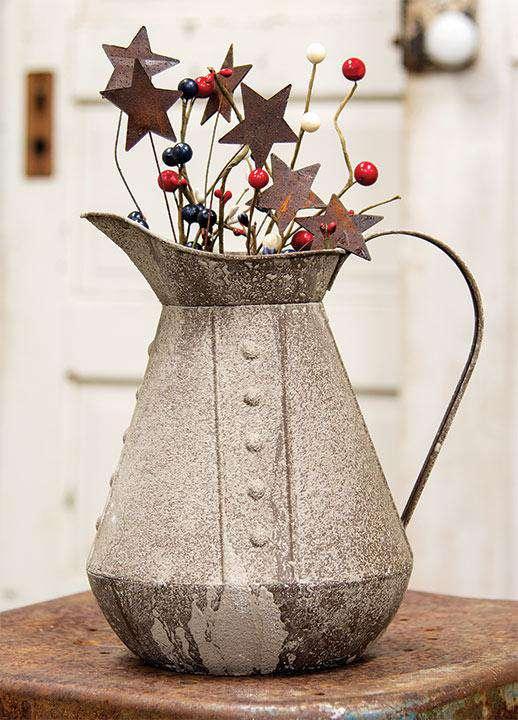 Rustic Water Pitcher - The Fox Decor