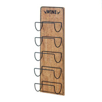 Thumbnail for Rustic Wine Sign Bottle Holder - The Fox Decor