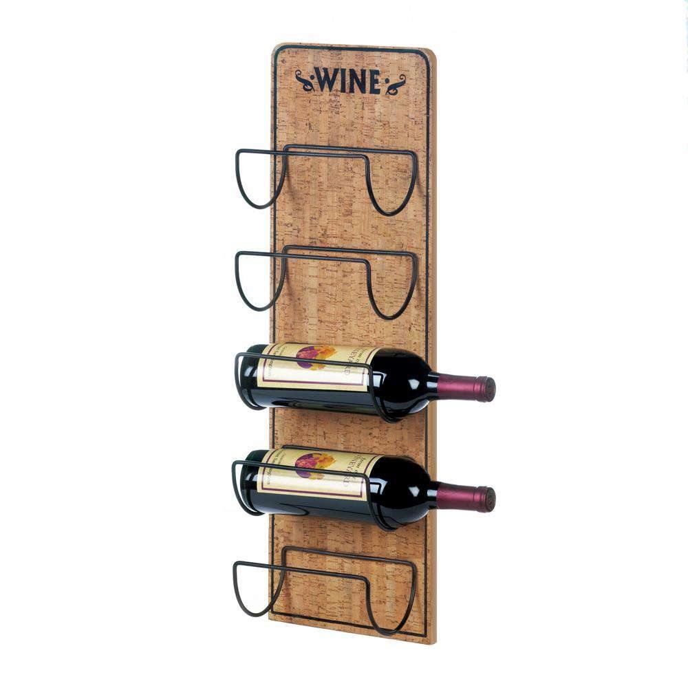 Rustic Wine Sign Bottle Holder - The Fox Decor