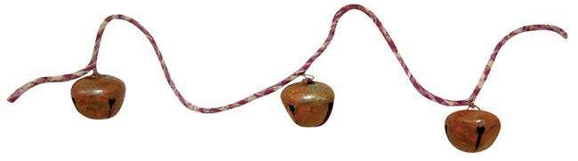 Rusty Bell Garland, 8ft - The Fox Decor