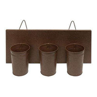 Thumbnail for Rusty Wall Flower Holder - The Fox Decor