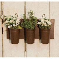 Thumbnail for Rusty Wall Flower Holder - The Fox Decor