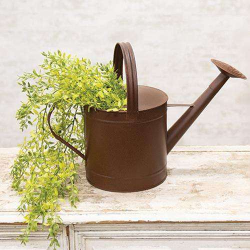 Rusty Watering Can - 12-1/2" - The Fox Decor