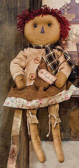 Ruth Ann Doll Country Dolls & Chairs CWI+ 