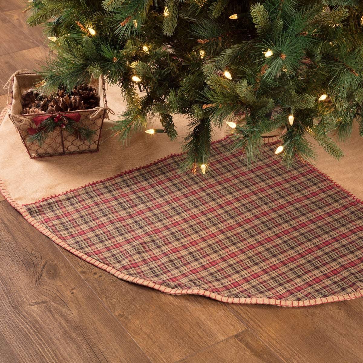 Clement Christmas Tree Skirt 55 VHC Brands - The Fox Decor