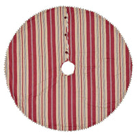 Thumbnail for Vintage Stripe Christmas Tree Skirt 48 VHC Brands - The Fox Decor