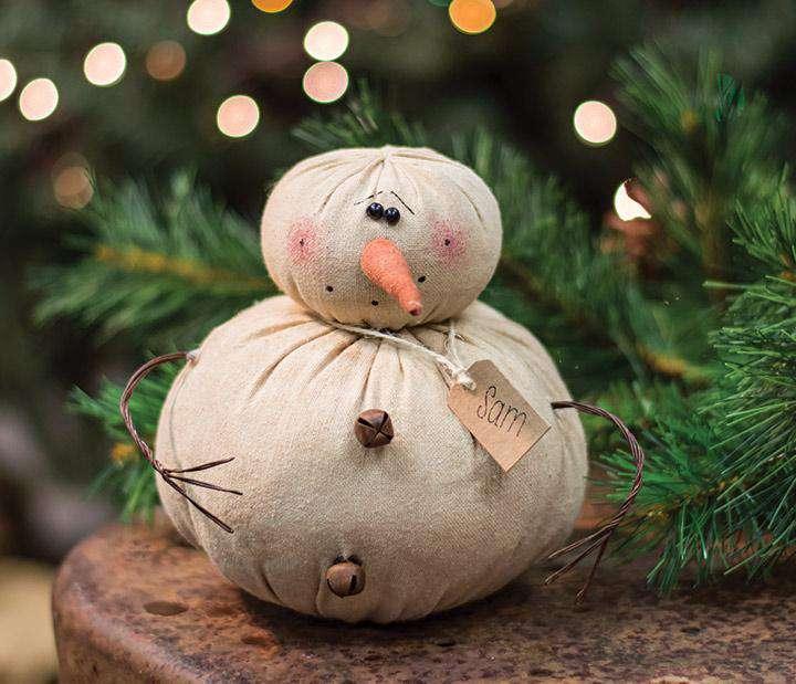 Sam The Snowman - The Fox Decor