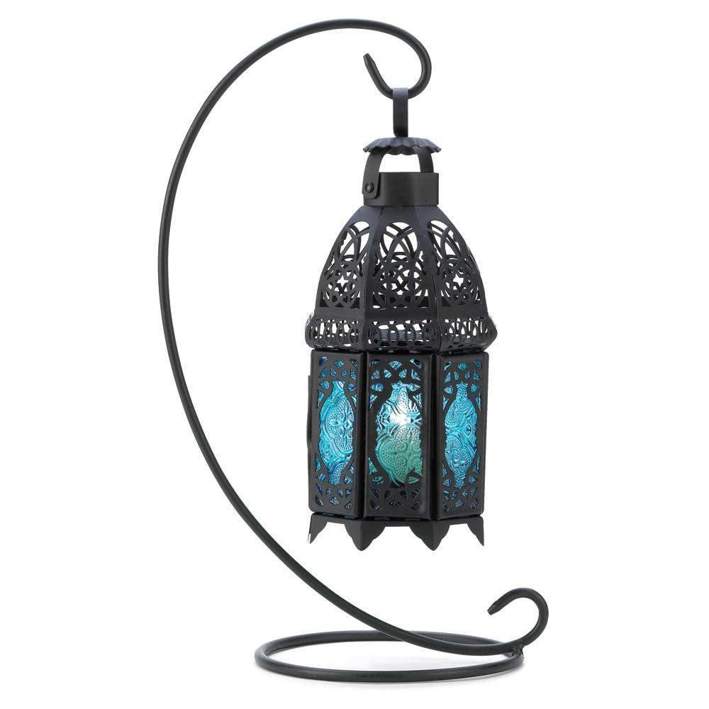 Sapphire Nights Hanging Lantern - The Fox Decor