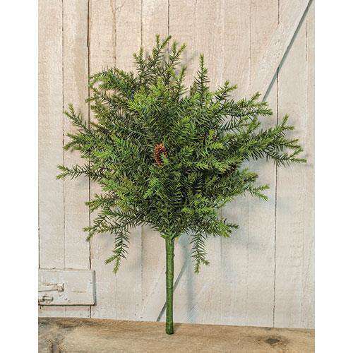 Sargent Spruce Bush w/Cones, 26" - The Fox Decor