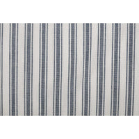 Thumbnail for Sawyer Mill Blue/Red/Charcoal Ticking Stripe Shower Curtain 72