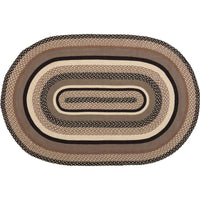 Thumbnail for Sawyer Mill Charcoal Jute Braided Oval Rugs VHC Brands - The Fox Decor