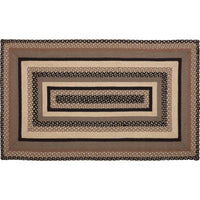 Thumbnail for Sawyer Mill Charcoal Jute Braided Rectangle Rugs VHC Brands Rugs VHC Brands 