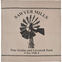 Thumbnail for Sawyer Mill Charcoal Windmill Shower Curtain 72