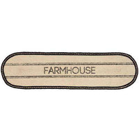 Thumbnail for Sawyer Mill Farmhouse Jute Runner, 13x36 Tabletop CWI+ 