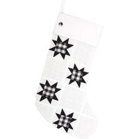 Thumbnail for Emmie Black Patch Stocking 12x20 VHC Brands - The Fox Decor