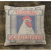 Scratch Feed Pillow, 12