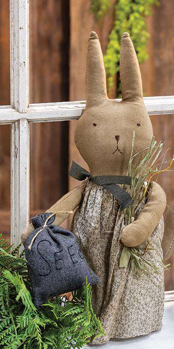 Seed Bunny, 15.5" Country Dolls & Chairs CWI+ 