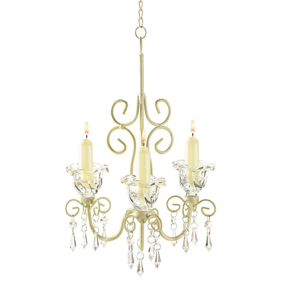 Shabby Chic Scroll Candelier Gallery of Light 