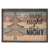 Thumbnail for Silent Night Framed Sign - The Fox Decor