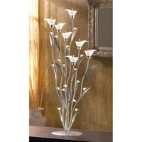 Thumbnail for Silver Calla Lily Candle Holder - The Fox Decor