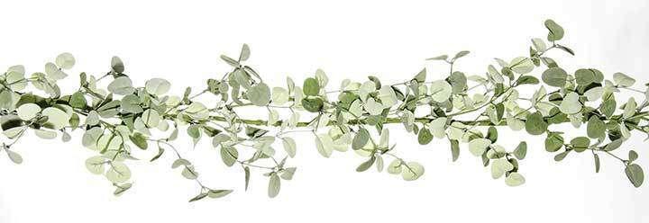 Silver Drop Eucalyptus Garland - The Fox Decor