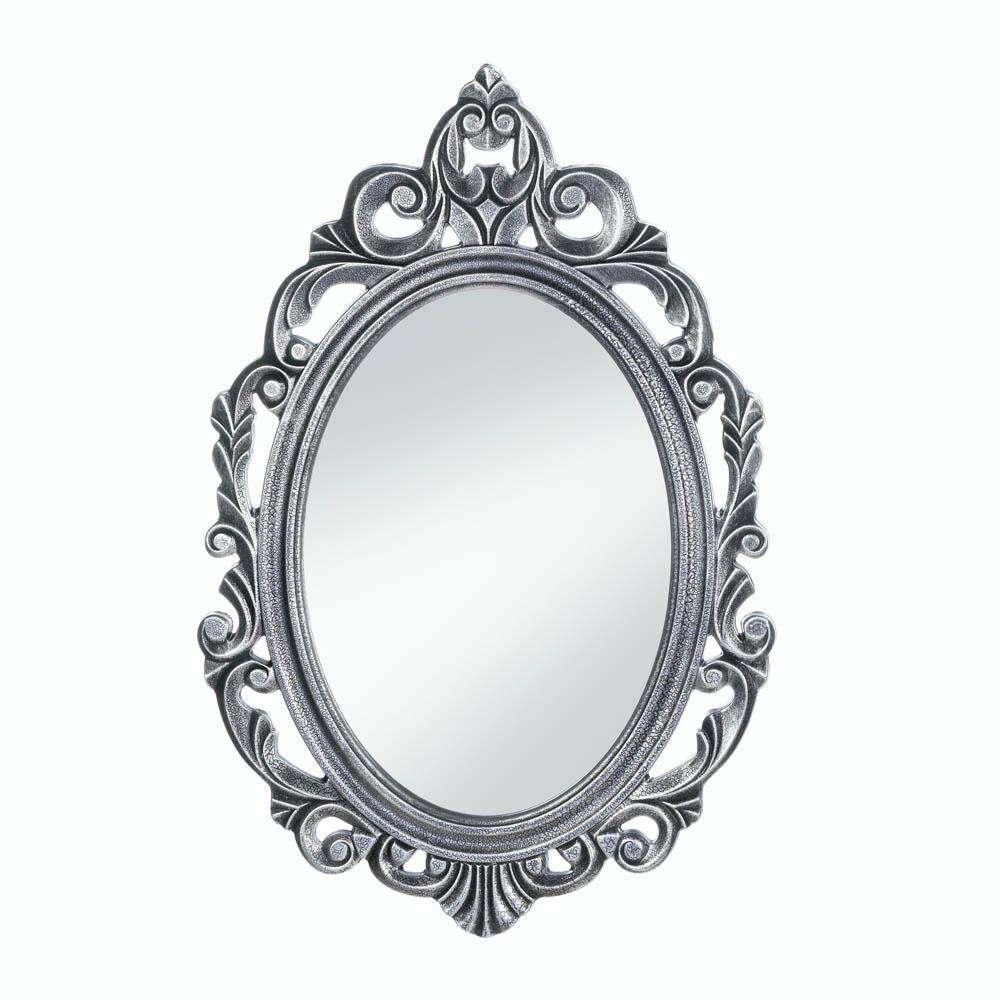 Silver Royal Crown Wall Mirror - The Fox Decor