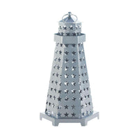 Silver Star Lighthouse Lantern - The Fox Decor