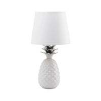Thumbnail for Silver Topped Pineapple Table Lamp