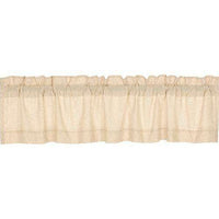Thumbnail for Simple Life Flax Natural Valance, 16x72 - The Fox Decor
