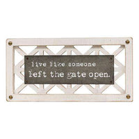 Thumbnail for Simple Life Lattice Sign, 2 Asst. Pictures & Signs CWI+ 