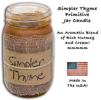 Thumbnail for Simpler Thyme Jar Candle, 16oz Jar Candles CWI+ 