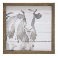 Thumbnail for Simply Farmhouse Cow Sign - The Fox Decor