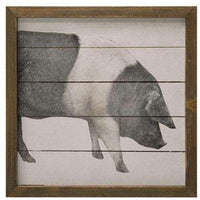 Thumbnail for Simply Farmhouse Sign - Pig - The Fox Decor