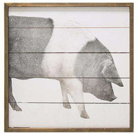 Thumbnail for Simply Farmhouse Wall Sign - Pig Farm Signs CWI+ 