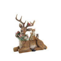 Sitting Woodland Reindeer Decor - The Fox Decor
