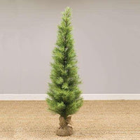 Thumbnail for Skinny Pine Tree w/Burlap Base, 5ft General CWI+ 