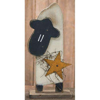Thumbnail for Skinny Sheep w/Metal Star on Base Tabletop CWI+ 