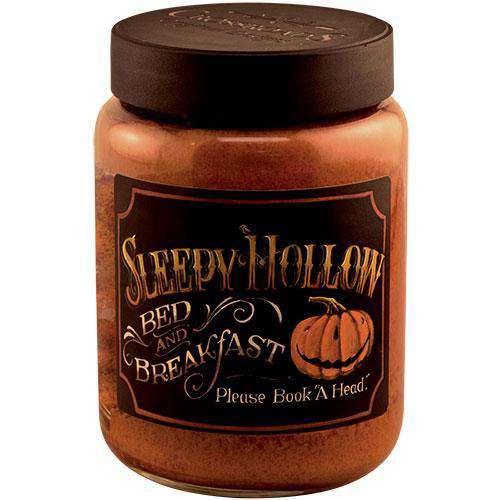 Sleepy Hollow Jar Candle, 26oz Fall Candles & Lights CWI+ 