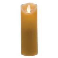 Slender Tan Flicker Candle, 6