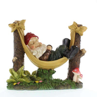 Thumbnail for Slumbering Gnome Garden Statue - The Fox Decor