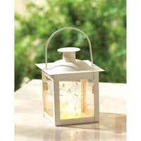 Small White Lantern - The Fox Decor