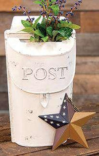 Thumbnail for Small White Post Box - The Fox Decor