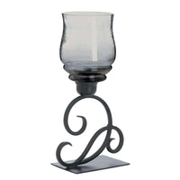 Thumbnail for Smoked Glass Cursive Candle Stand