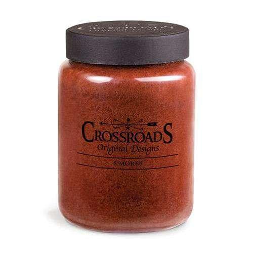 *Smores Jar Candle, 26oz Classic Jar Candles CWI+ 