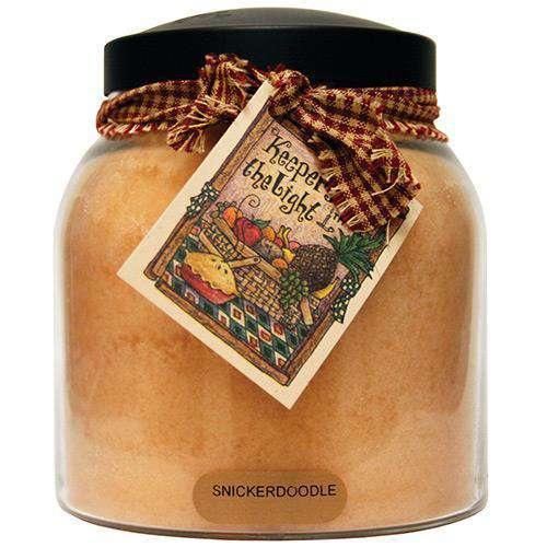 Snickerdoodle Papa Jar Candle, 34oz Jar Candles CWI+ 