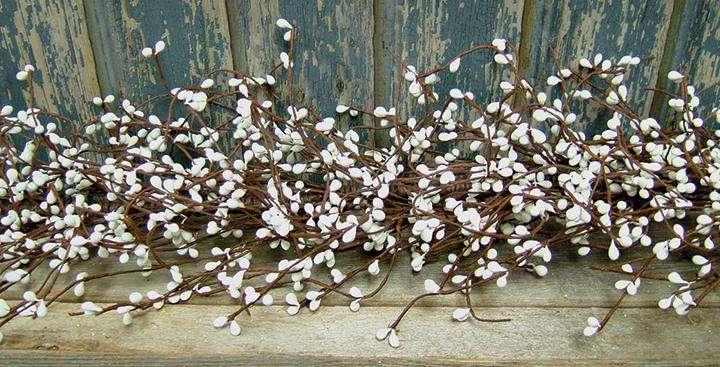 Snow White Pip Garland, 4 ft. - The Fox Decor