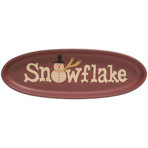 Snowflake Tray Tabletop & Decor CWI+ 
