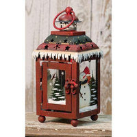 Thumbnail for Snowman Metal Lantern Lanterns CWI+ 